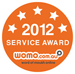 WOMO Service Award - 2012
